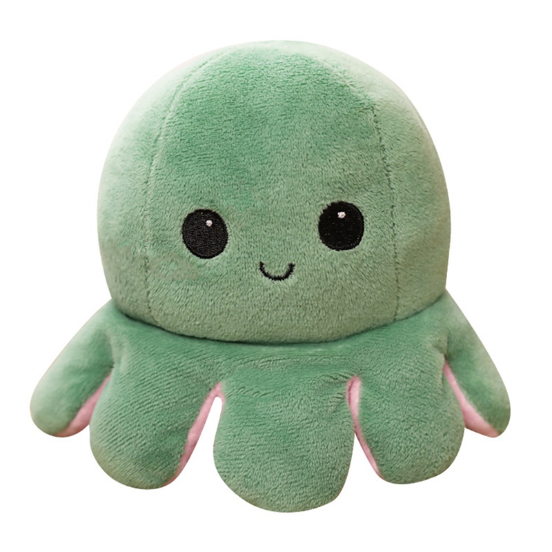 15*25cm Fashion Reversible Bipolar Teeturtle Octopus Toy Plush Teeturtle Tiktok Mood Switcher stuffed toy