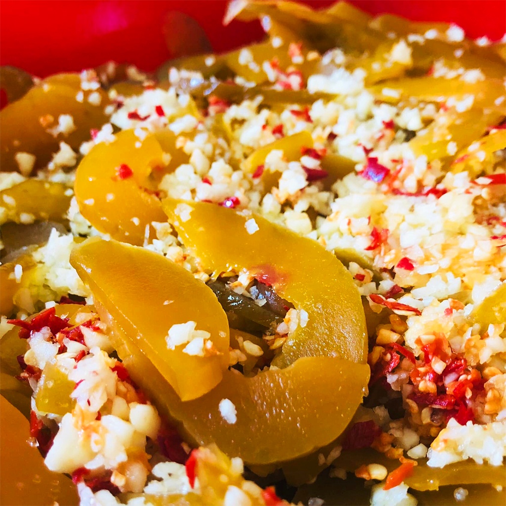 Mắm dưa gang miền Tây nhà làm chuyên sỉ, Mắm dưa trộn sẵn 500gram rất vừa ăn, ngon xuất sắc