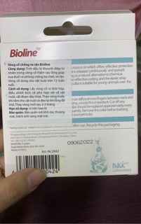 VÒNG CỔ CHỐNG VE RẬN BIOLINE