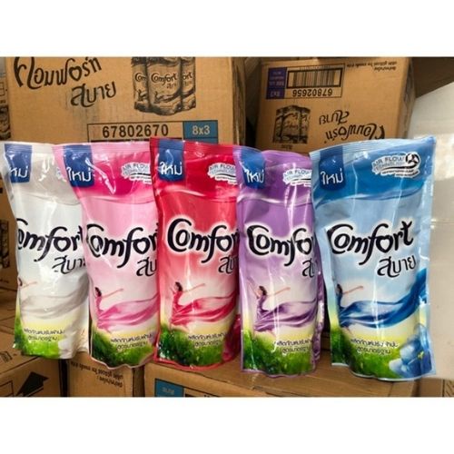 Nước xả vải COMFORT Thái Lan các màu 580ml 🇹🇭 xả quần áo thơm com fo compho com pho mềm vải hồng xanh tím trắng