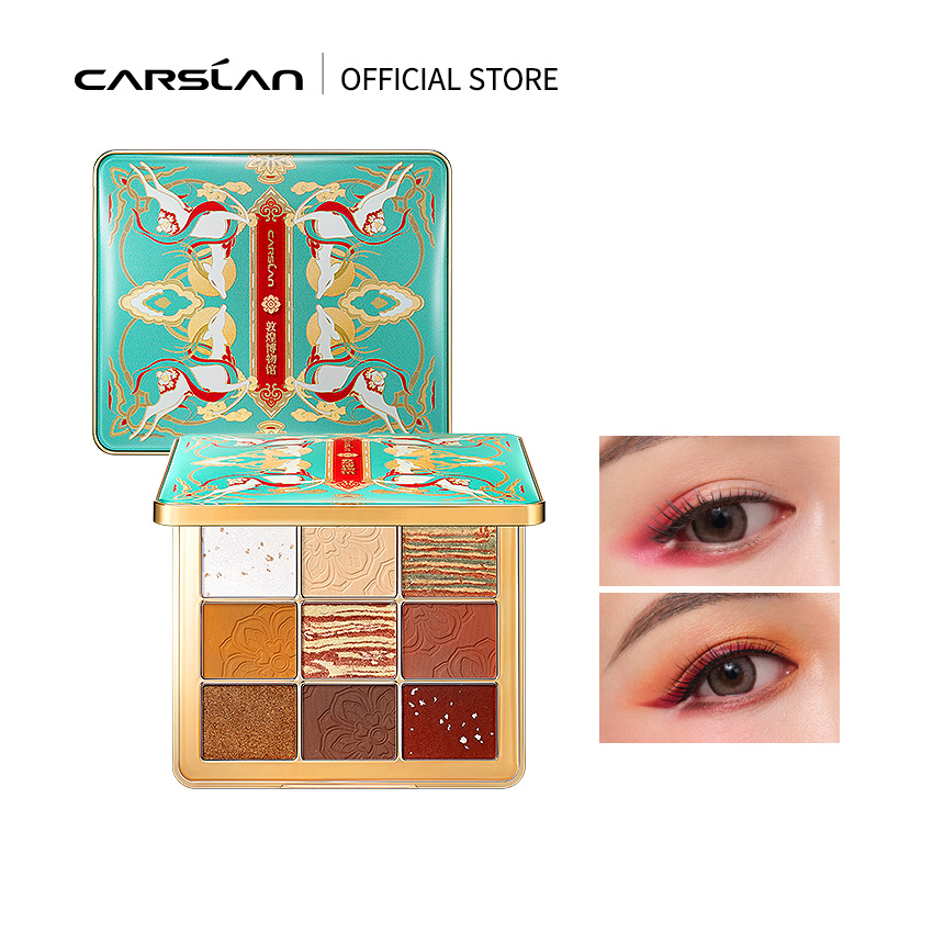 ( Bb221 ) [Hàng mới về] Combo sỉ Bảng Phấn Mắt Carslan X Dunhuang 9 Màu Sắc 16g ( Linhnam_SPA )