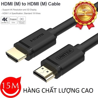 Cáp hdmi 15m unitek yc143