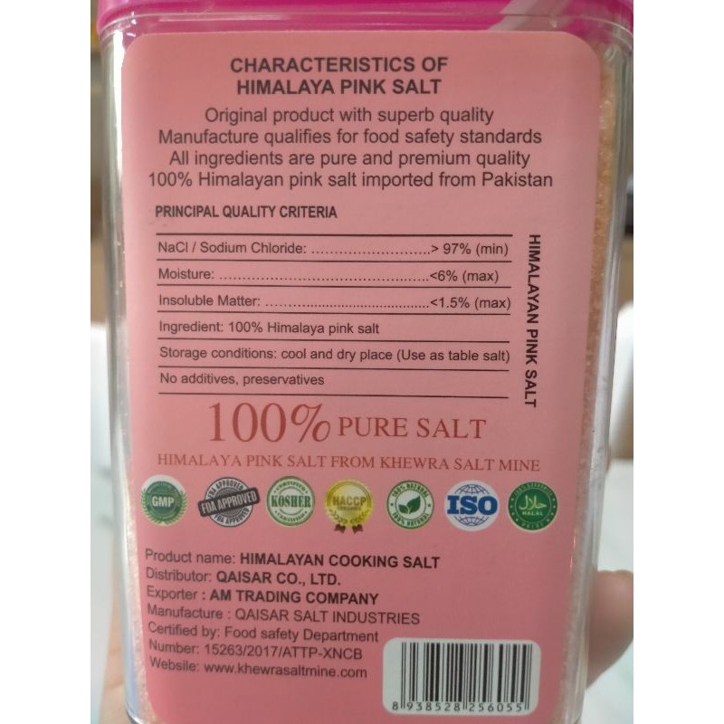 Muối Tắm Himalaya Nhập Khẩu từ Paskitan 100gr, tẩy tế bào chết, dưỡng mềm mịn da