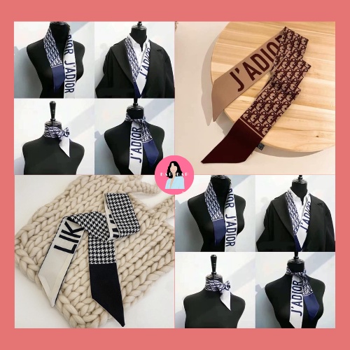 Khăn thắt nơ Turban DIOR phụ kiện