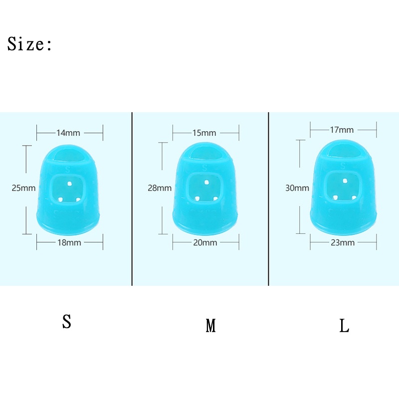 Miếng Silicone Bọc Ngón Tay Cái Khi Chơi Guitar Gồm 4 Màu