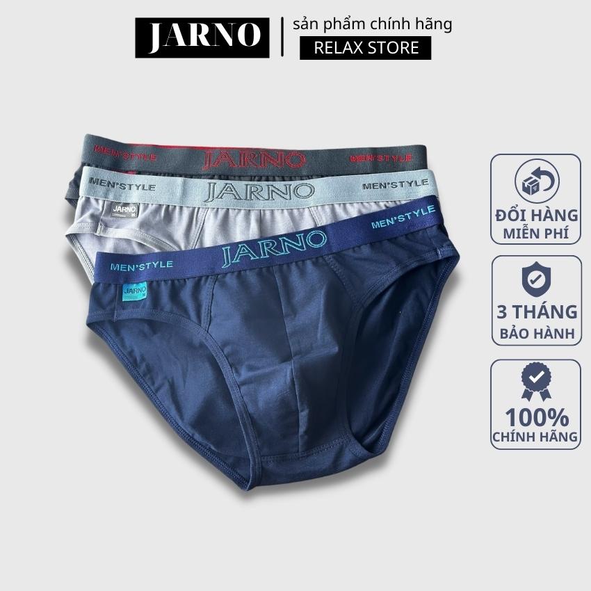 quần lót nam tam giác cotton cao cấp chính hãng JARNO, quần sịp nam J18