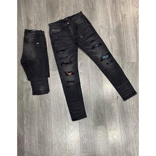 Quần bò nam amiri bản đẹp, quần jean nam - bearshop