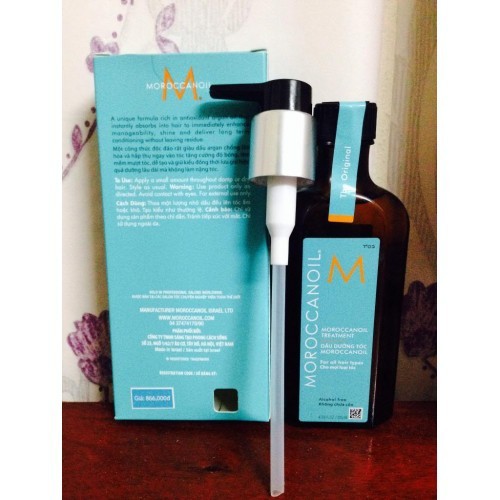 SET TINH DẦU BÓNG DƯỠNG TÓC MOROCCANOIL TREATMENT 125ML TẶNG TUÝP KEM DƯỠNG DA TAY CHÍNH HÃNG