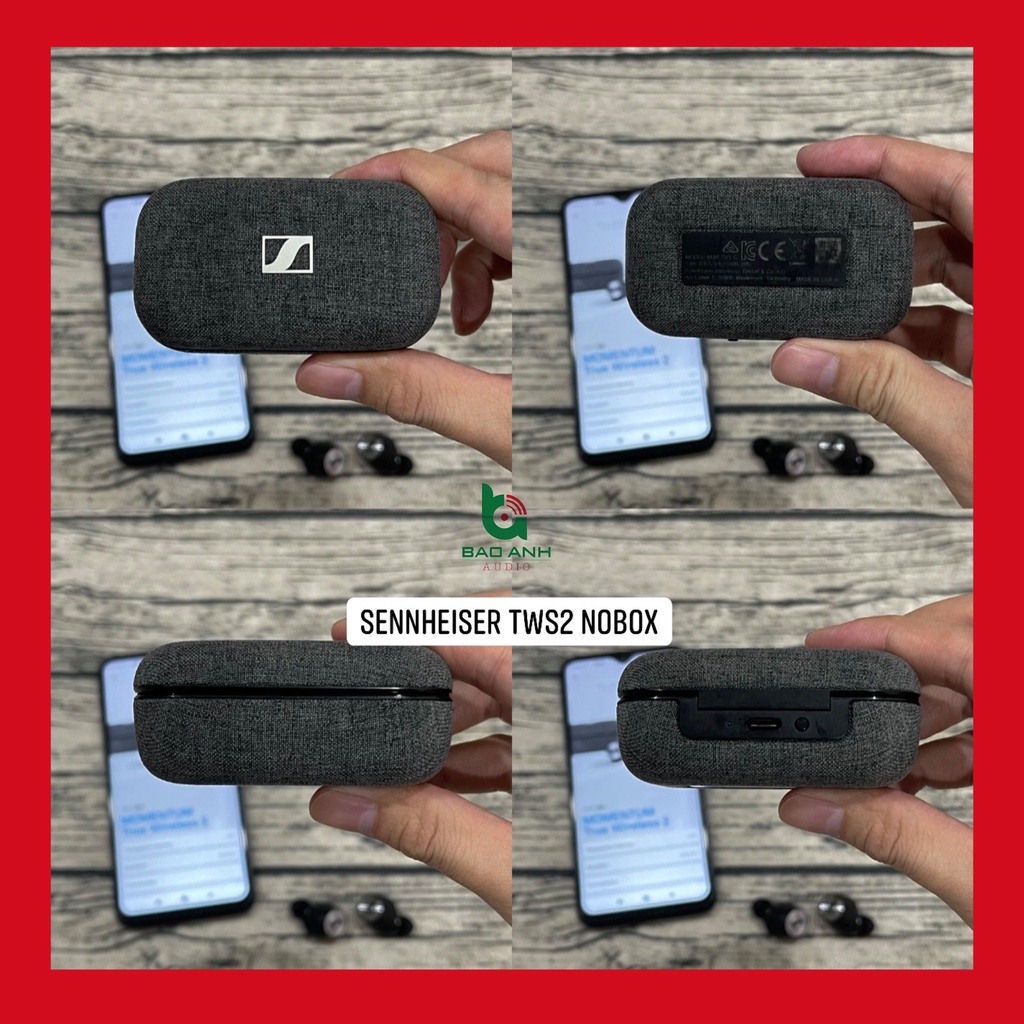 Tai nghe Sennheiser Momentum True Wireless 2 Fullbox