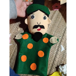 Rối bàn tay Lão phú ông( cây tre trăm đốt) handmade