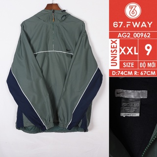 [Hàng 2hand loại 1] Áo gió Unisex Winbreaker #2Hand