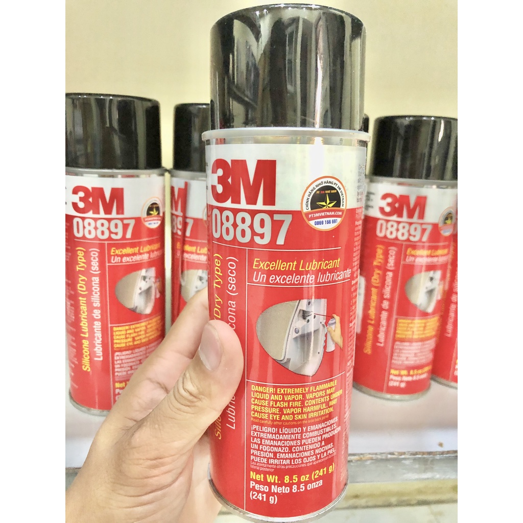 Dung dịch bôi trơn và tái tạo nhựa 3M Silicone Lubricant 08897