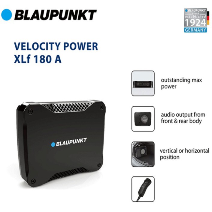 Sản Phẩm Loa siêu trầm đặt gầm ghế xe ô tô thương hiệu cao cấp Blaupunkt - XLF180A .