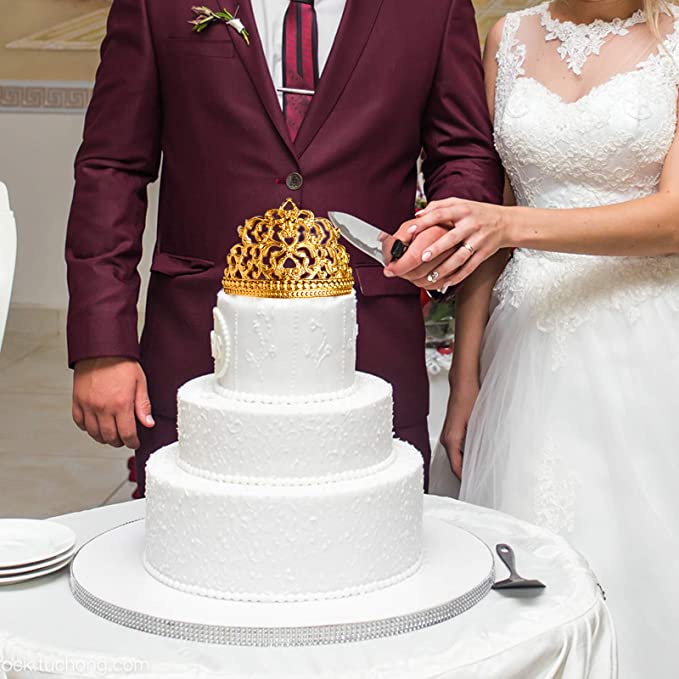 Khuôn Silicone Làm Bánh Tạo Hình Vương Miện Độc Đáo Tiện Dụng