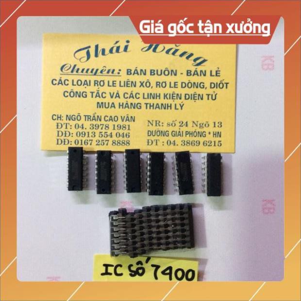 . IC số 7400 (10 chiếc) .