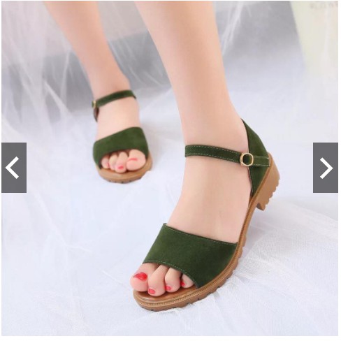 Giày sandal MYS quai ngang đế chiến binh SD0108