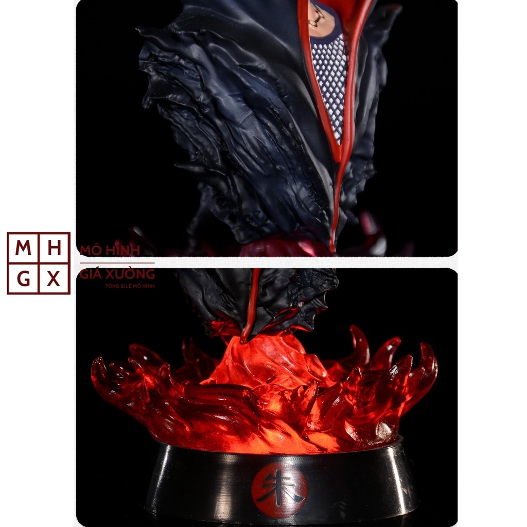 Mô hình Tượng Bán Thân Uchiha Itachi ( Có Đèn Led ) Cao 17cm - Naruto Shippuuden - Tượng Figure Naruto