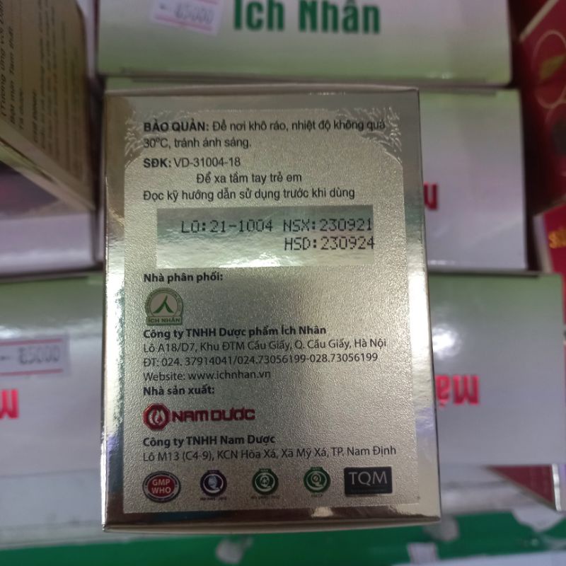Hộ tâm đan nam dược phòng ngừa cơn đau thắt ngực loạn nhịp tim huyết khối