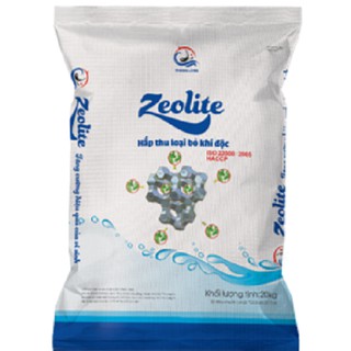 100g Hạt Zeolite Thăng Long chuyên dùng để hấp thu loại bỏ khí độc hồ cá Koi, hồ tôm thương phẩm