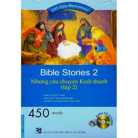 Sách - Happy Reader - Những Câu Chuyện Kinh Thánh T2 +1CD