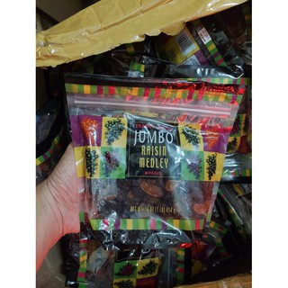 Nho khô của Trader Joe's Jumbo Raisin Medley 454g.