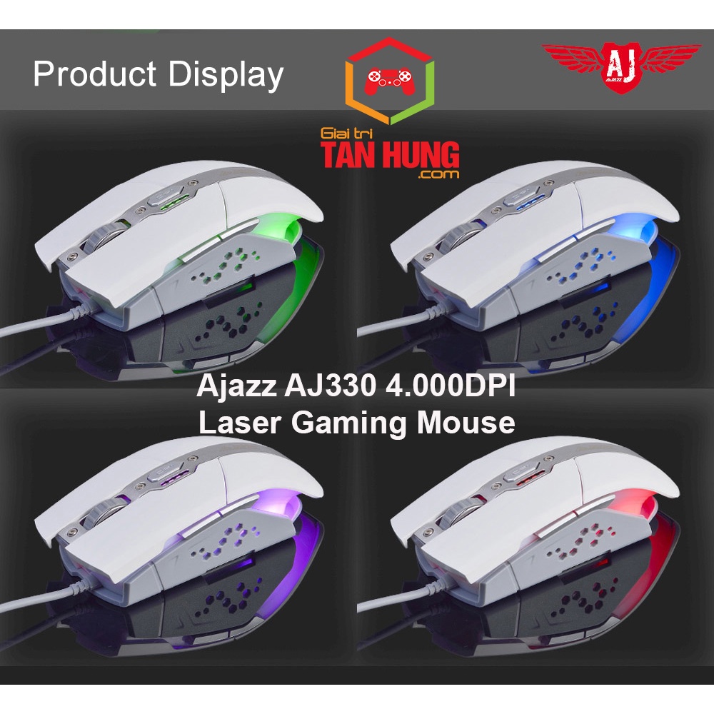 Chuột Gaming GameThủ AJAZZ  AJ330 4000DPI