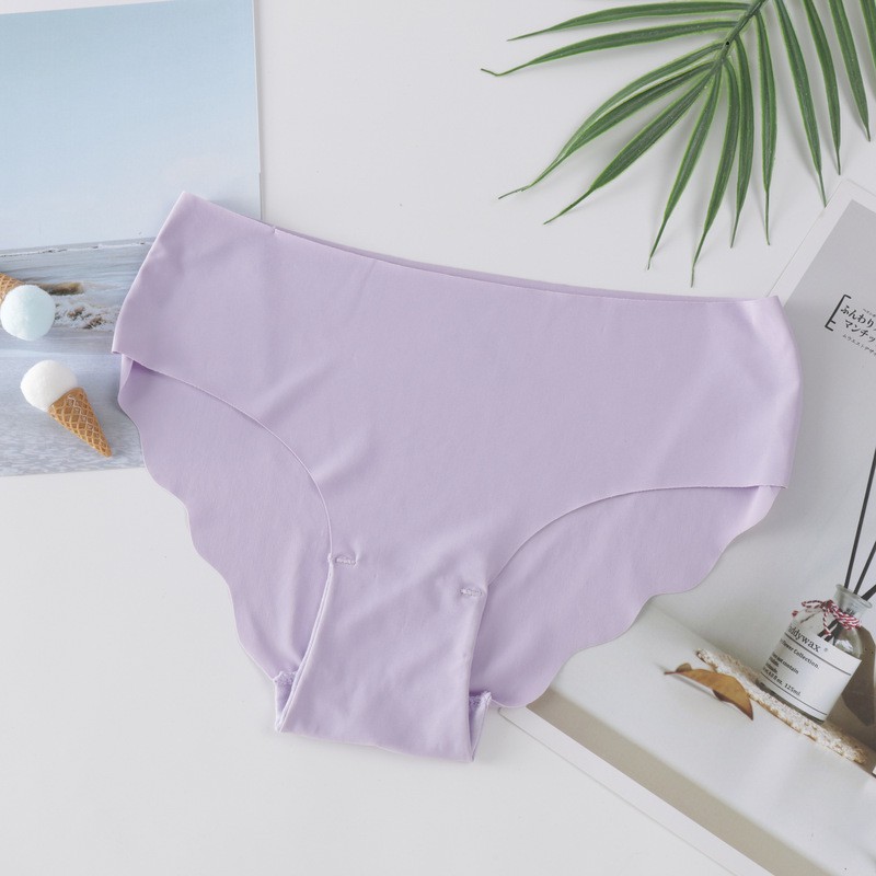 Quần lót AOWEINISI không đường may thiết kế quyến rũ thời trang đơn giản cho nữ