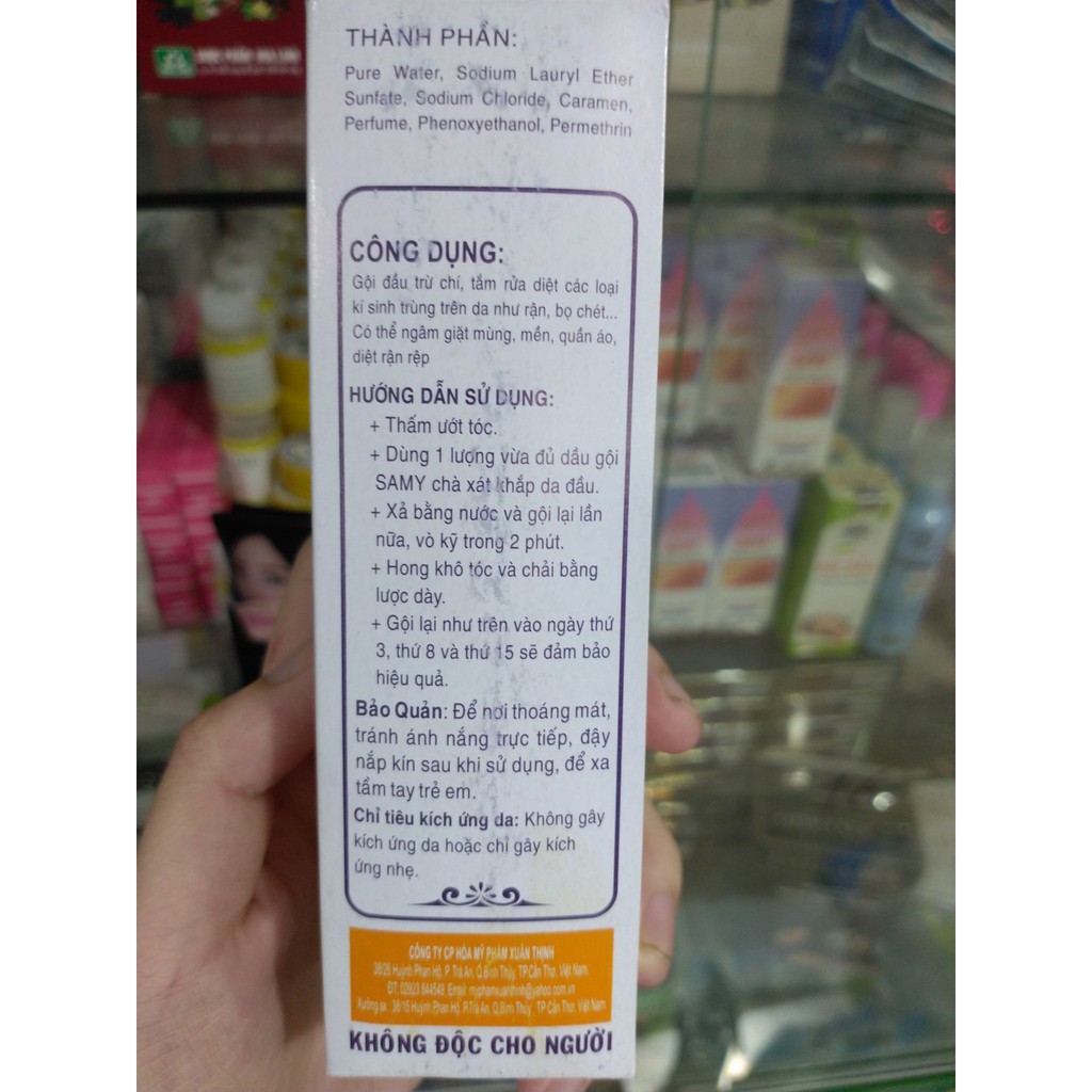 ✅ Dầu gội chí SAMY ✅Chính hãng