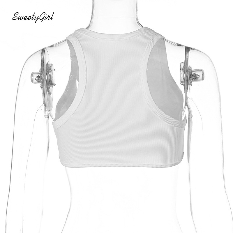 Áo Croptop Sát Nách Cổ Tròn Màu Trơn Thời Trang Mới 2022 Cho Nữ