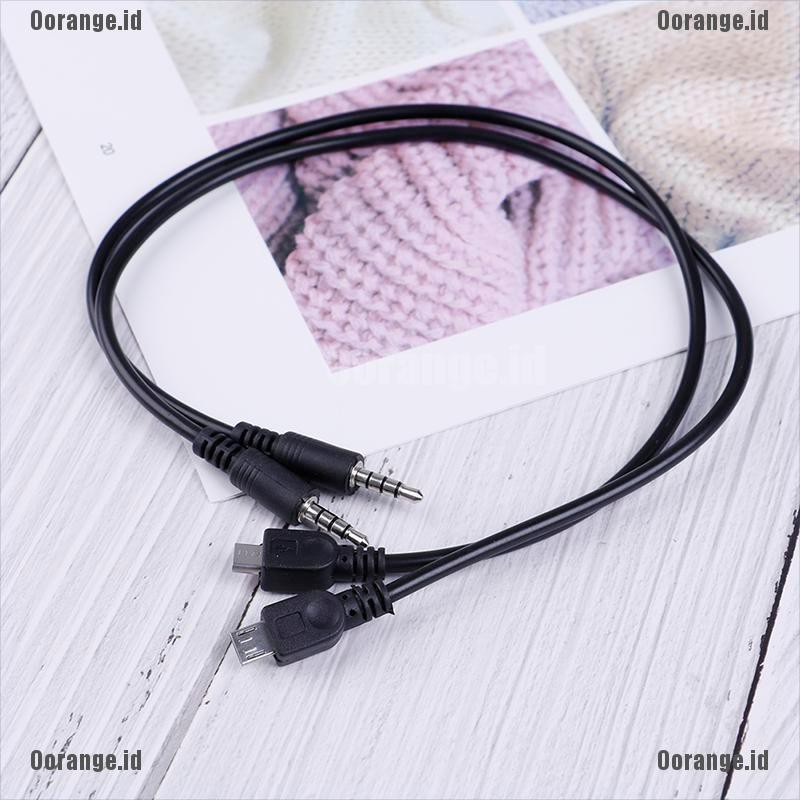 Set 2 Dây Cáp Kết Nối 3.5mm Sang Micro USB