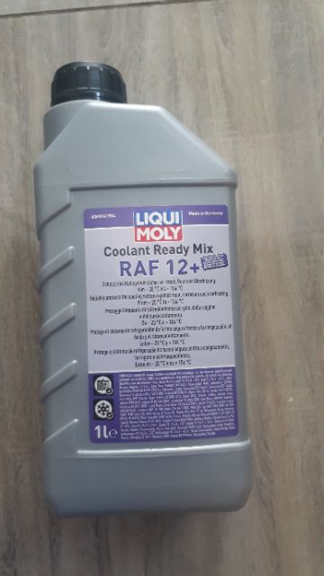 Nước Làm Mát Cao Cấp Pha Sẵn Liqui Moly Coolant Ready Mix RAF-12 Plus 1L