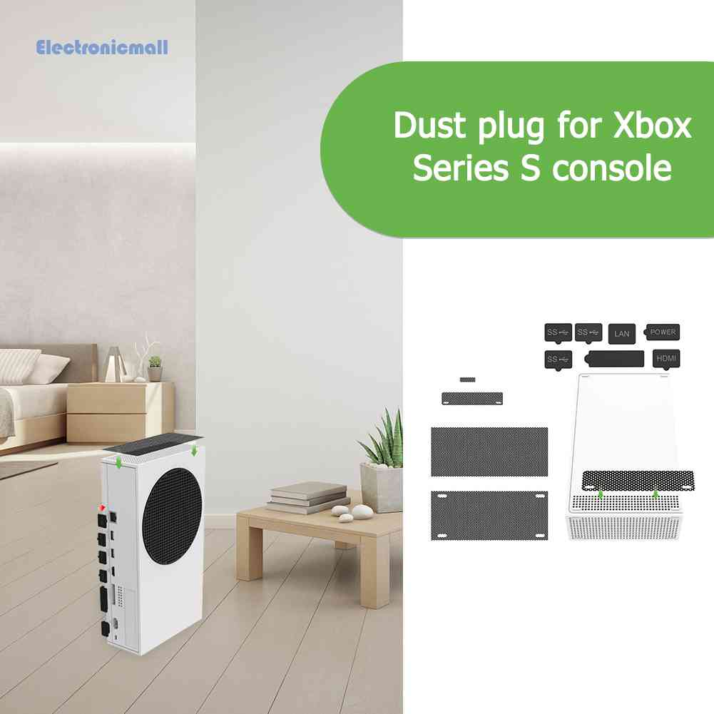 Set 11 Vỏ Bọc Chống Bụi Bẩn Cho Máy Chơi Game Xbox S ElectronicMall01.vn