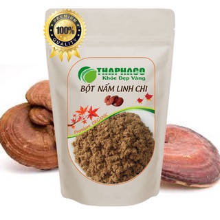 Bột nấm linh chi 100g uống làm đẹp dưỡng da thaphaco