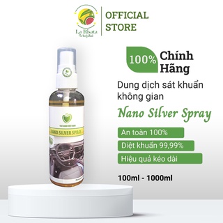 Dung Dịch Sát Khuẩn Không Gian Nano Silver Spray 100ml TX03