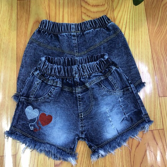Quần short đùi cho bé gái từ 8kg -20kg (Quần short jean cho bé từ 6 tháng - 5 tuổi)