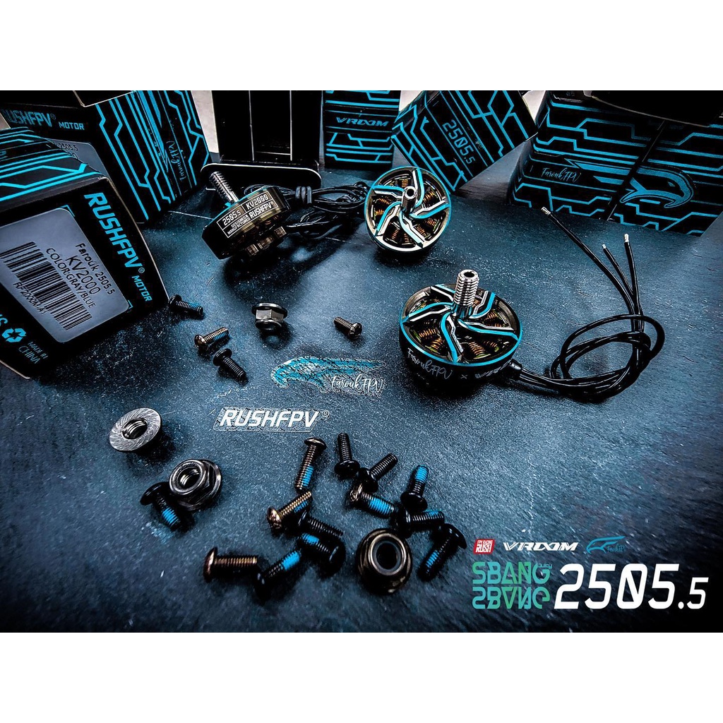 Motor 2505.5 2000KV RushFPV VROOM 6S