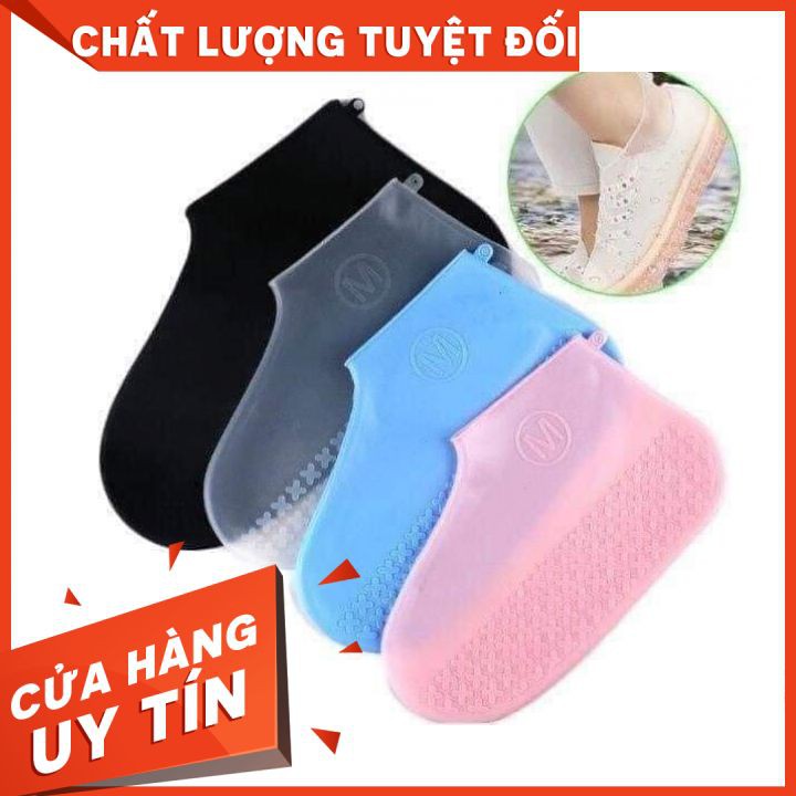 [SIÊU BỀN] TÚI ỦNG BAO BỌC GIÀY CAO SU SILICON ĐI MƯA - GIÀY ĐI MƯA SILICON