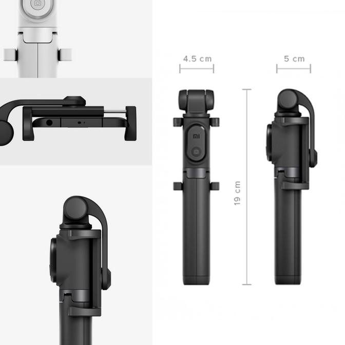 Gậy Chụp Ảnh Tự Sướng Xiaomi Kết Nối Bluetooth Đen | BigBuy360 - bigbuy360.vn