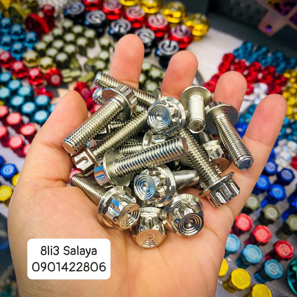 Ốc inox Salaya 8li30 mẫu thái