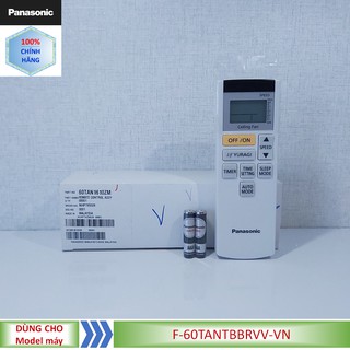 Phụ kiện [Remote chính hãng] Điều khiển quạt Panasonic model F-60TAN 60TAN1610ZM