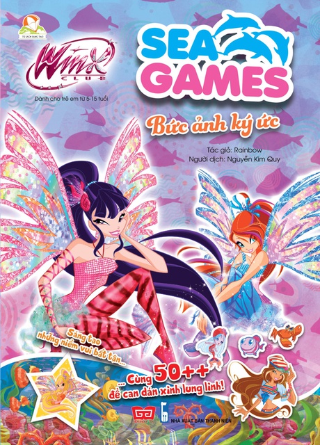 Sách - Winx club – Sea Games - Bức ảnh ký ức