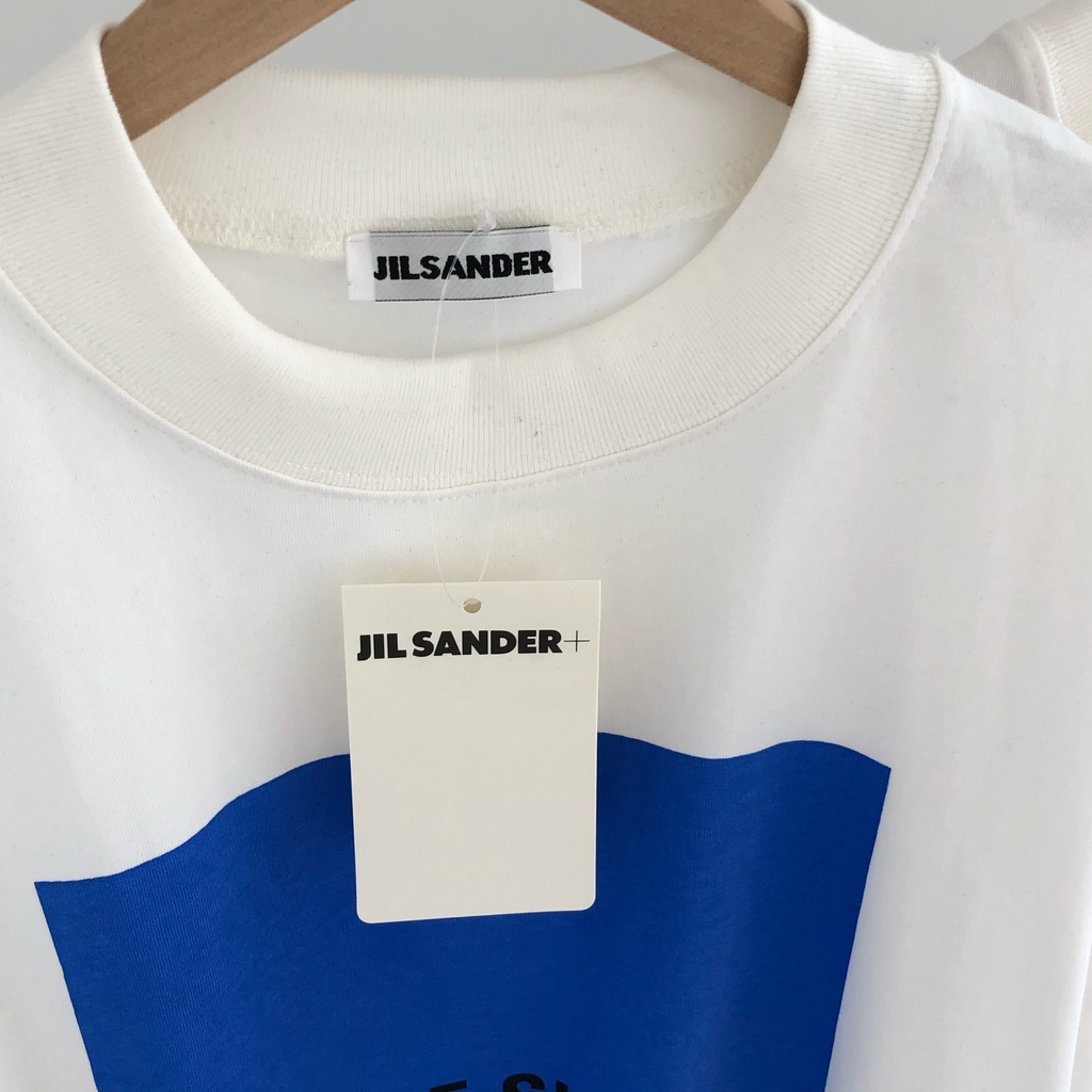 Hàng Có Sẵn JIL Sander Áo Thun Ngắn Tay Giản Dị Cho Nam Và Nữ