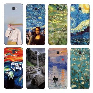 Ốp điện thoại TPU in hình Van Gogh cho Samsung Galaxy J5 Prime /J7 prime /ON7 2016