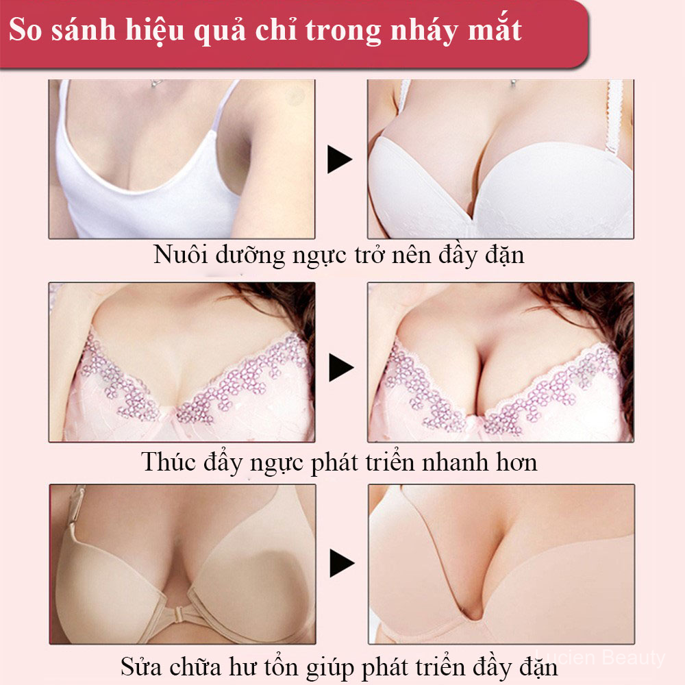 MeiYanQiong Kem tăng ngực nở ngực, kem làm tăng kích thước, massage nâng ngực chiết xuất hạt bơ tự nhiên (Có Che Tên)