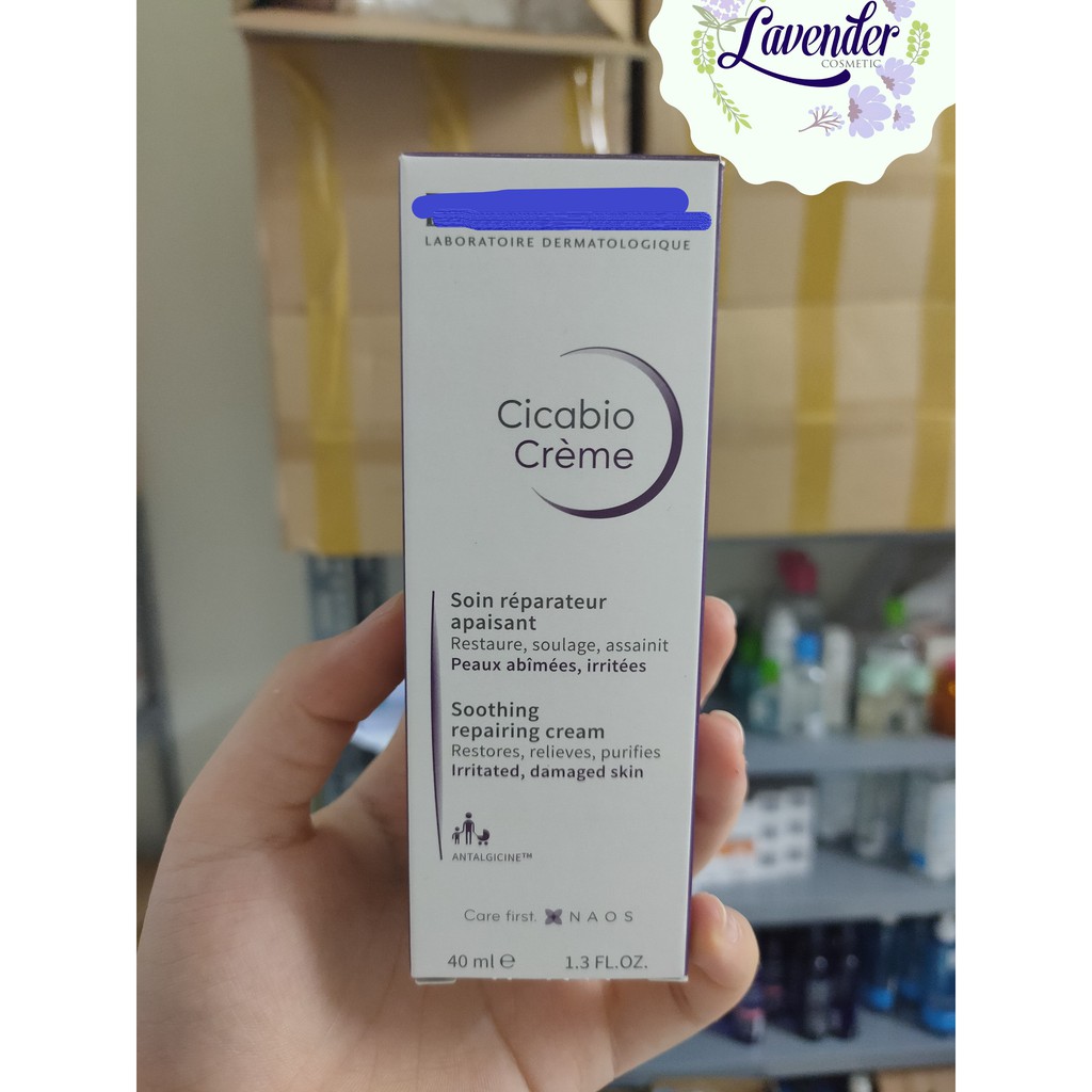 Kem dưỡng phục hồi và làm dịu da bị kích ứng bio cicabio creme
