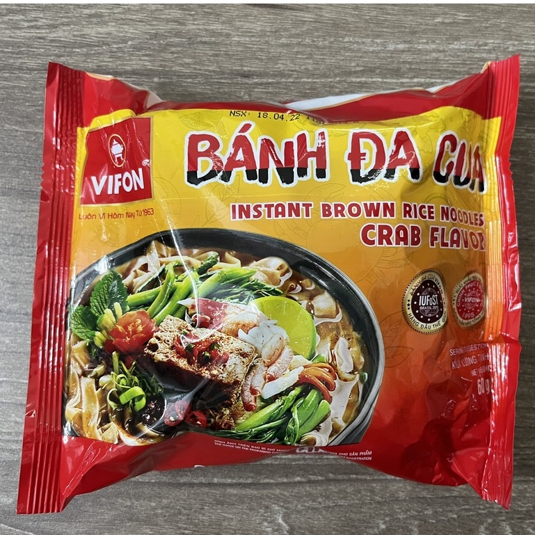 BÁNH ĐA CUA VIFON 60G