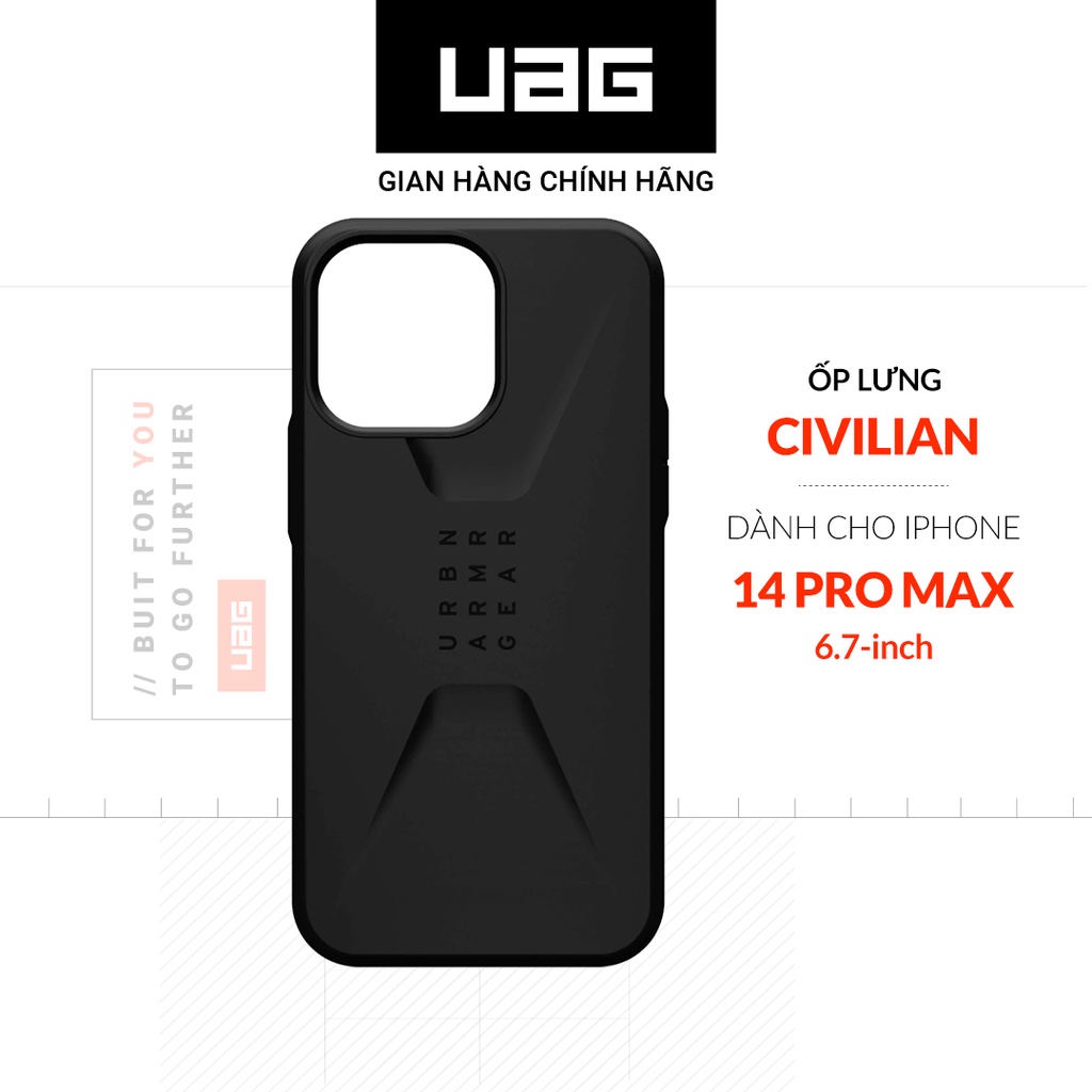 Ốp Lưng UAG CIVILIAN Cho iPhone 14 PRO MAX [6.7 INCH]