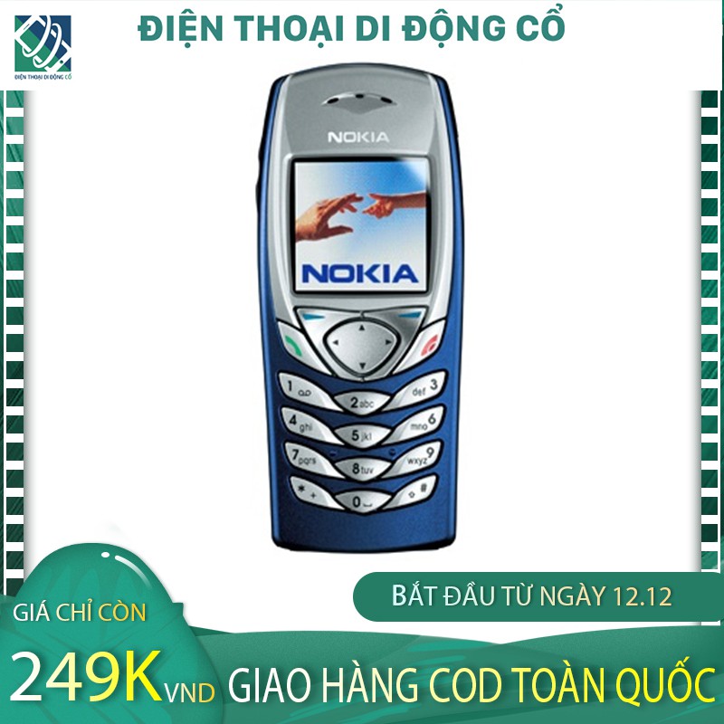 Điện Thoại Cổ Nokia 6100 full Phụ Kiện, Máy Đẹp Lung Linh -  BH 1 đổi 1 trong 1 tháng đầu tiên