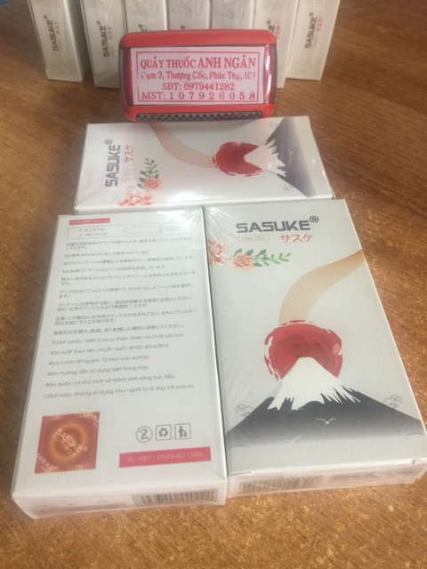 BAO CAO SU SIÊU MỎNG SASUKE ULTRA THIN HÀNG ĐỘC QUYỀN. H 10 cái