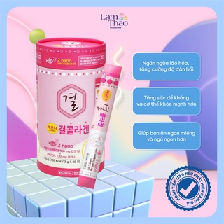 Bột Uống Collagen Kyung Nam Pharm Collagen Lemona Gyeol Fish 2 Nano